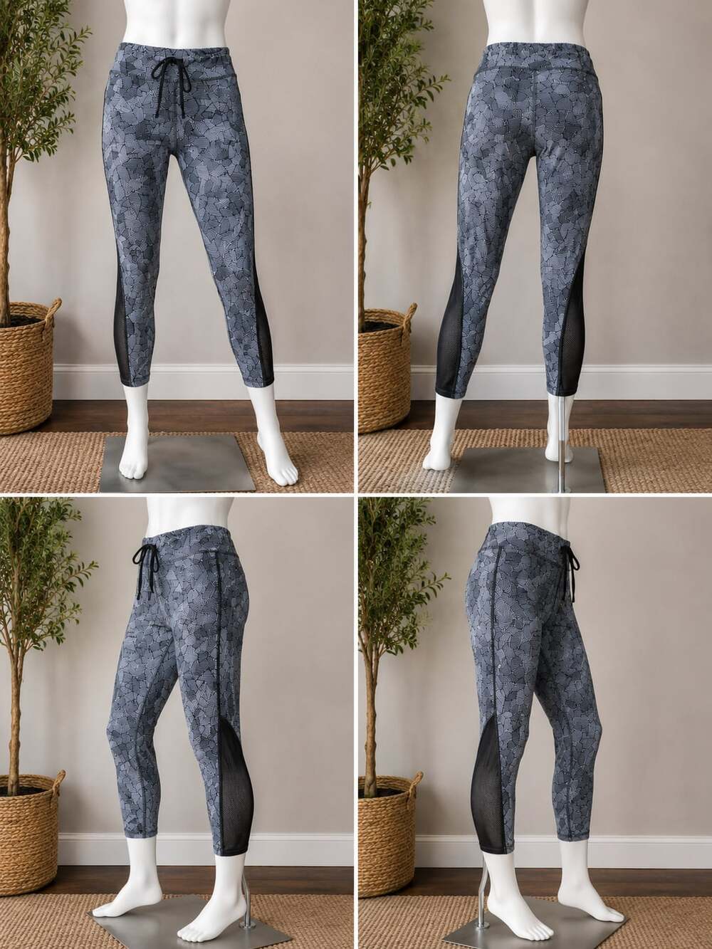 Nike Running Geometric Print Capri Leggings